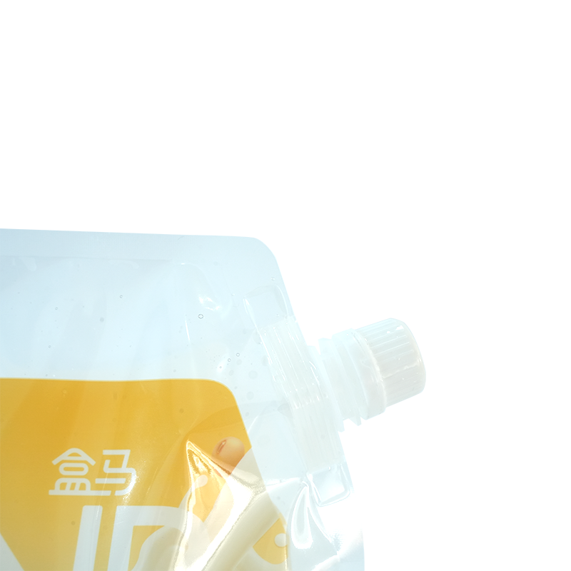 Printed 1kg soy milk vertical spout bag